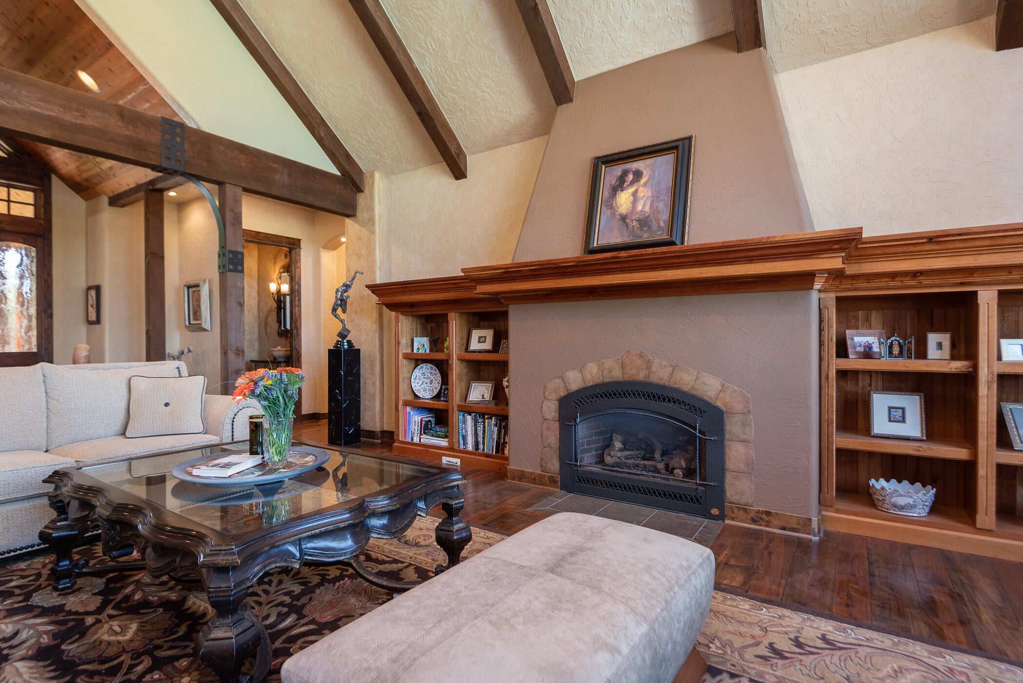 20240 Rock Canyon Road Bend, OR 97703 - Photo 11 of 48 11Living room to FP