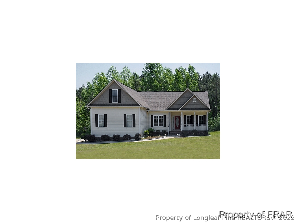 a house view with a outdoor space
