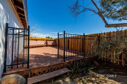 901 West Rader Avenue Ridgecrest, CA 93555 - Photo 24 of 26 a view of a balcony with an outdoor space