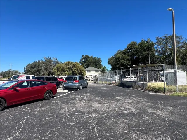 a car parked on the side of the road