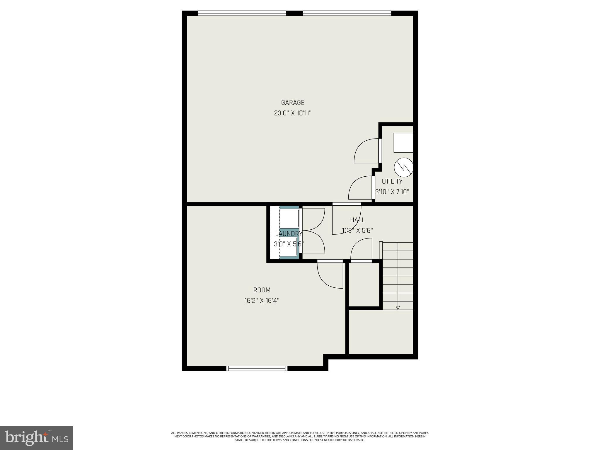 2069 Case Road Baltimore, MD 21222 - Photo 47 of 50 Lower Level 1 Floor Plan