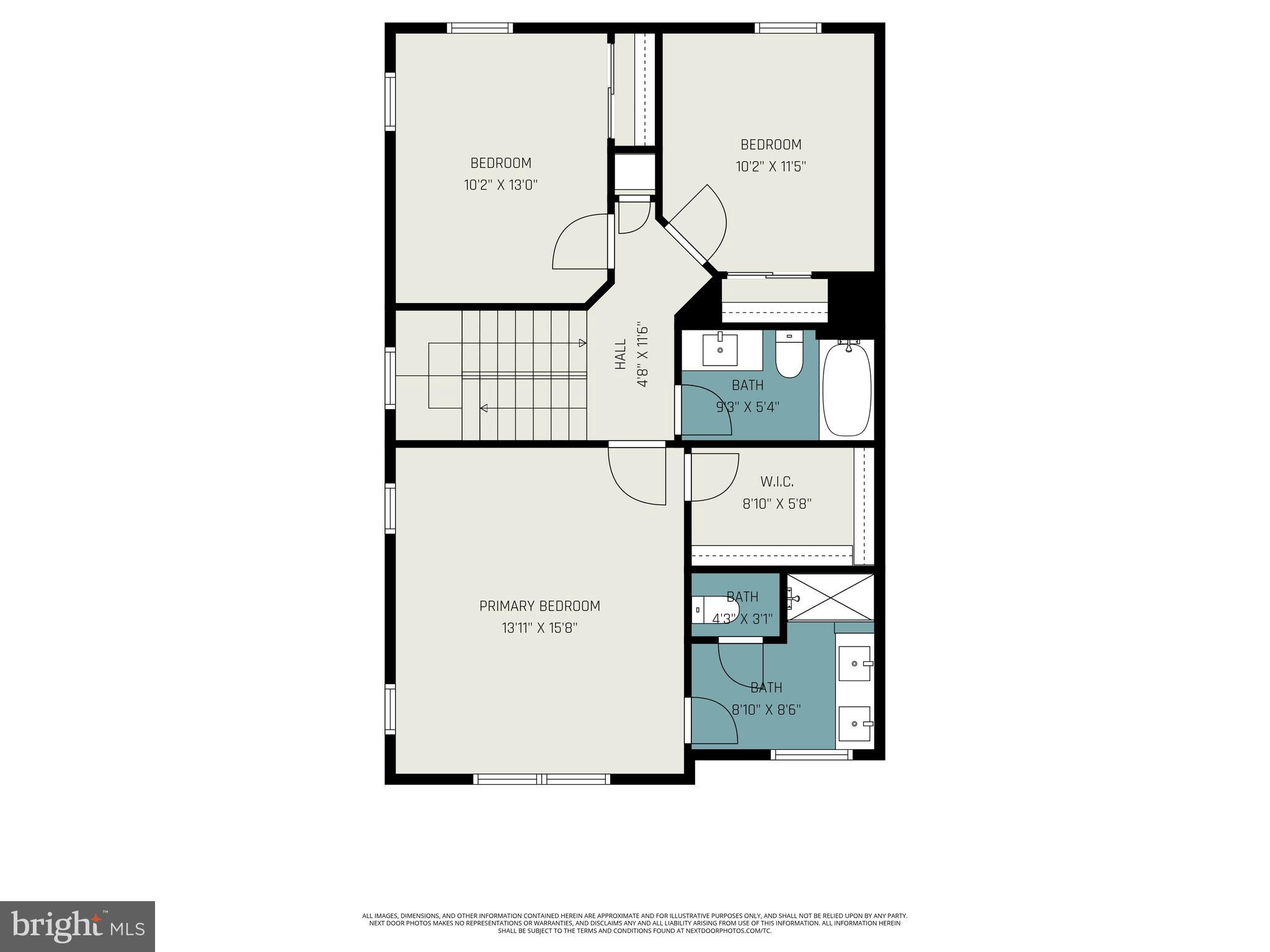 2069 Case Road Baltimore, MD 21222 - Photo 49 of 50 Upper Level 1 Floor Plan