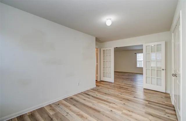 wooden floor in an empty room