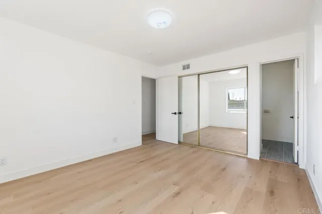 wooden floor in an empty room