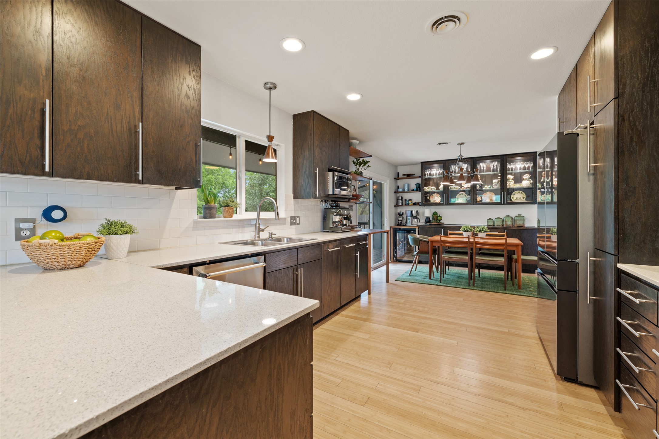 1712 McCoy Place Georgetown, TX 78626 - Photo 11 of 34 a kitchen with counter top space cabinets and appliances