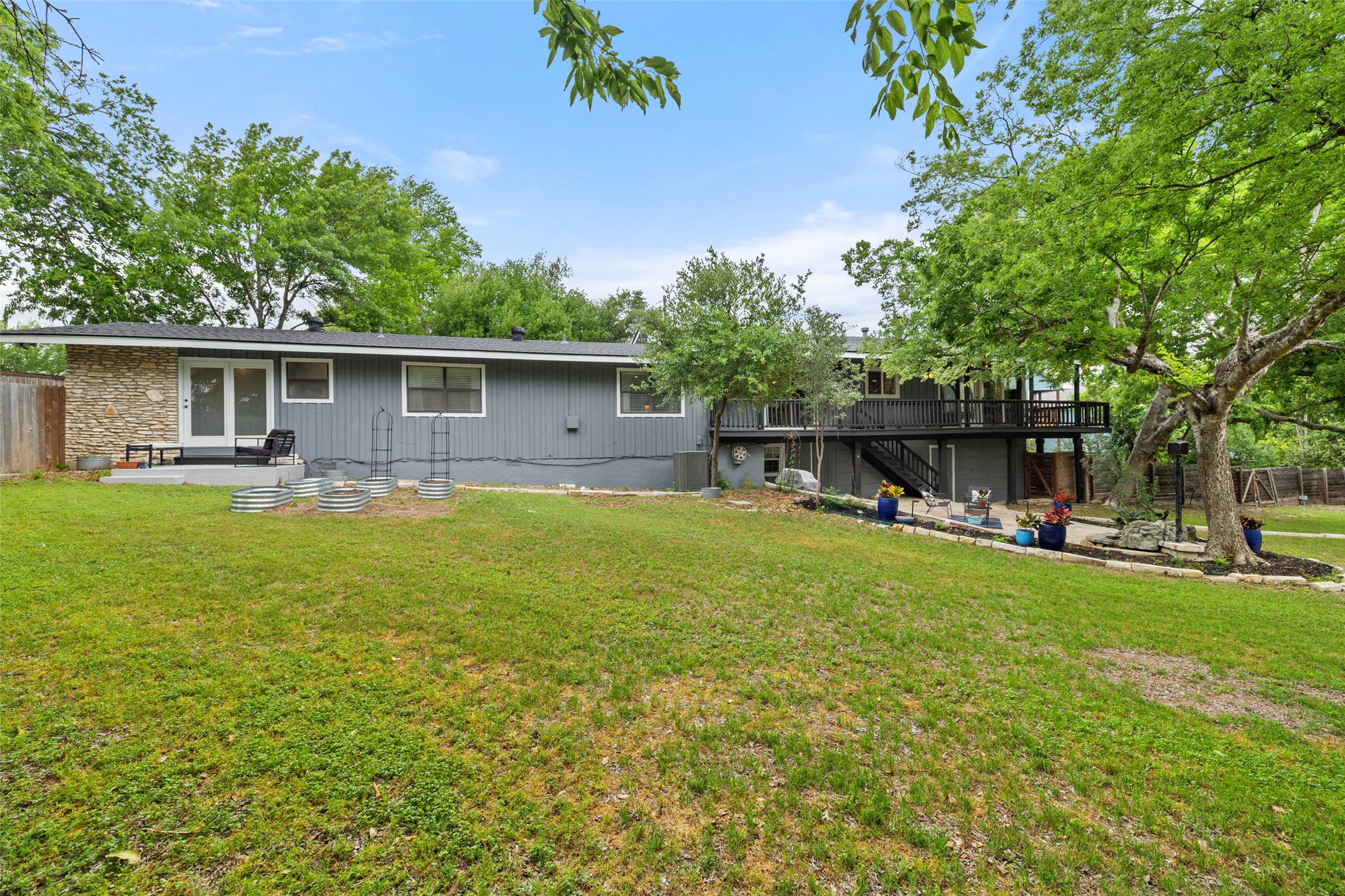 1712 McCoy Place Georgetown, TX 78626 - Photo 33 of 34 a front view of house with yard and seating area