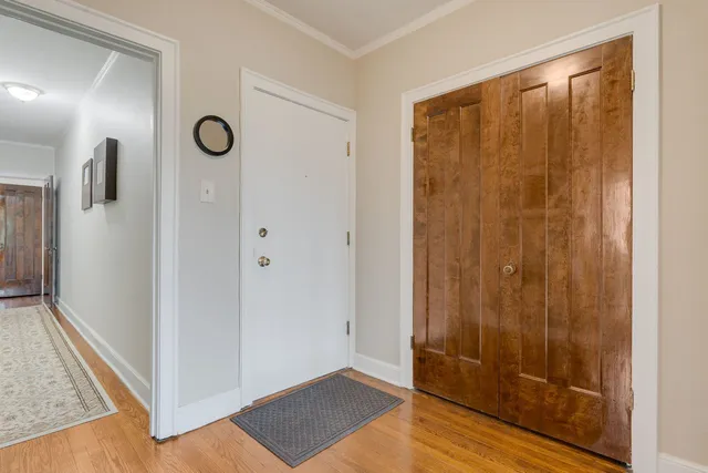a view of a bathroom with shower