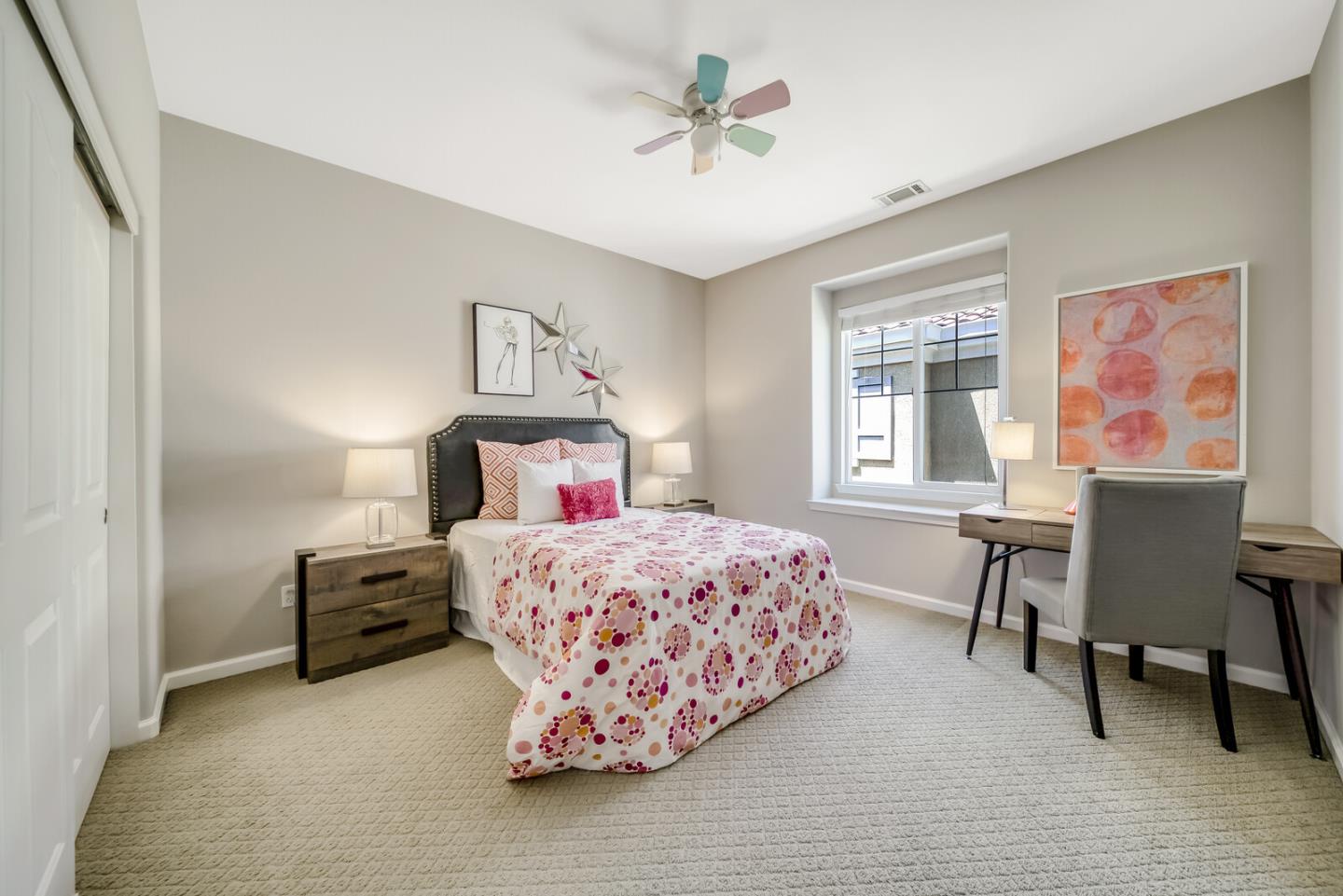 1226 Halifax Way San Ramon, CA 94582 - Photo 11 of 13 a bedroom with a bed and a table