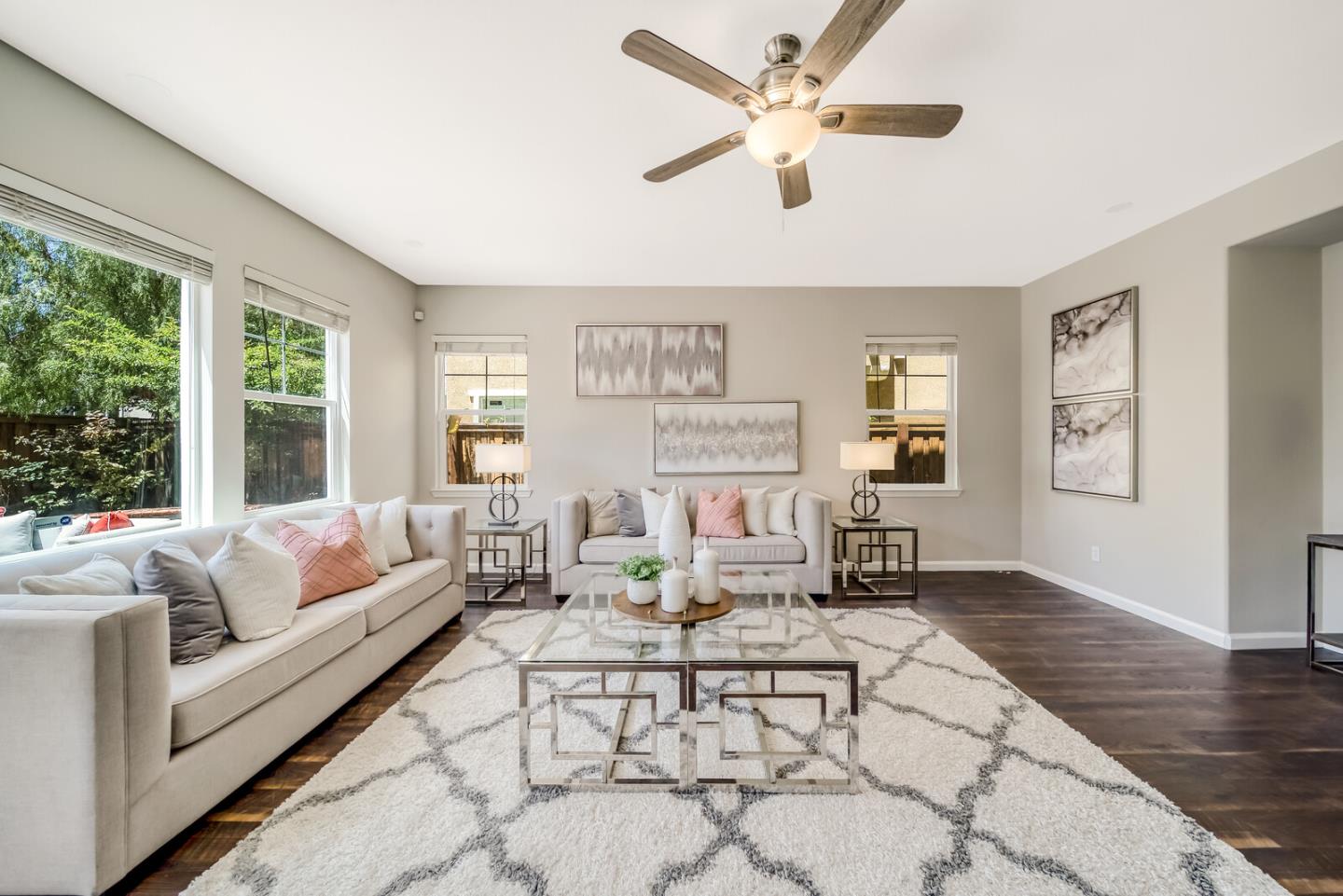 1226 Halifax Way San Ramon, CA 94582 - Photo 2 of 13 a living room with furniture and a large window
