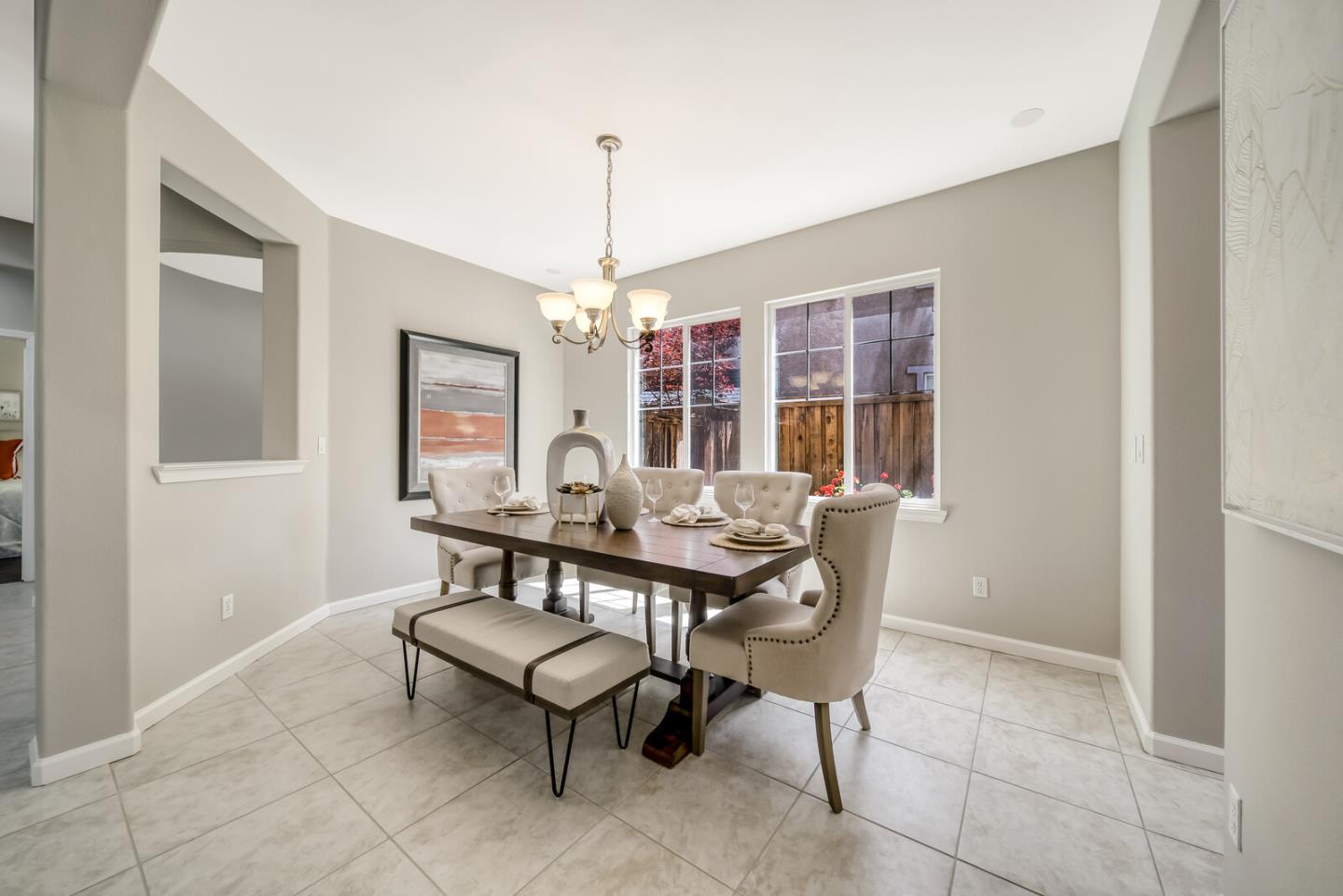 1226 Halifax Way San Ramon, CA 94582 - Photo 3 of 13 a view of a dining room with furniture window and outside view