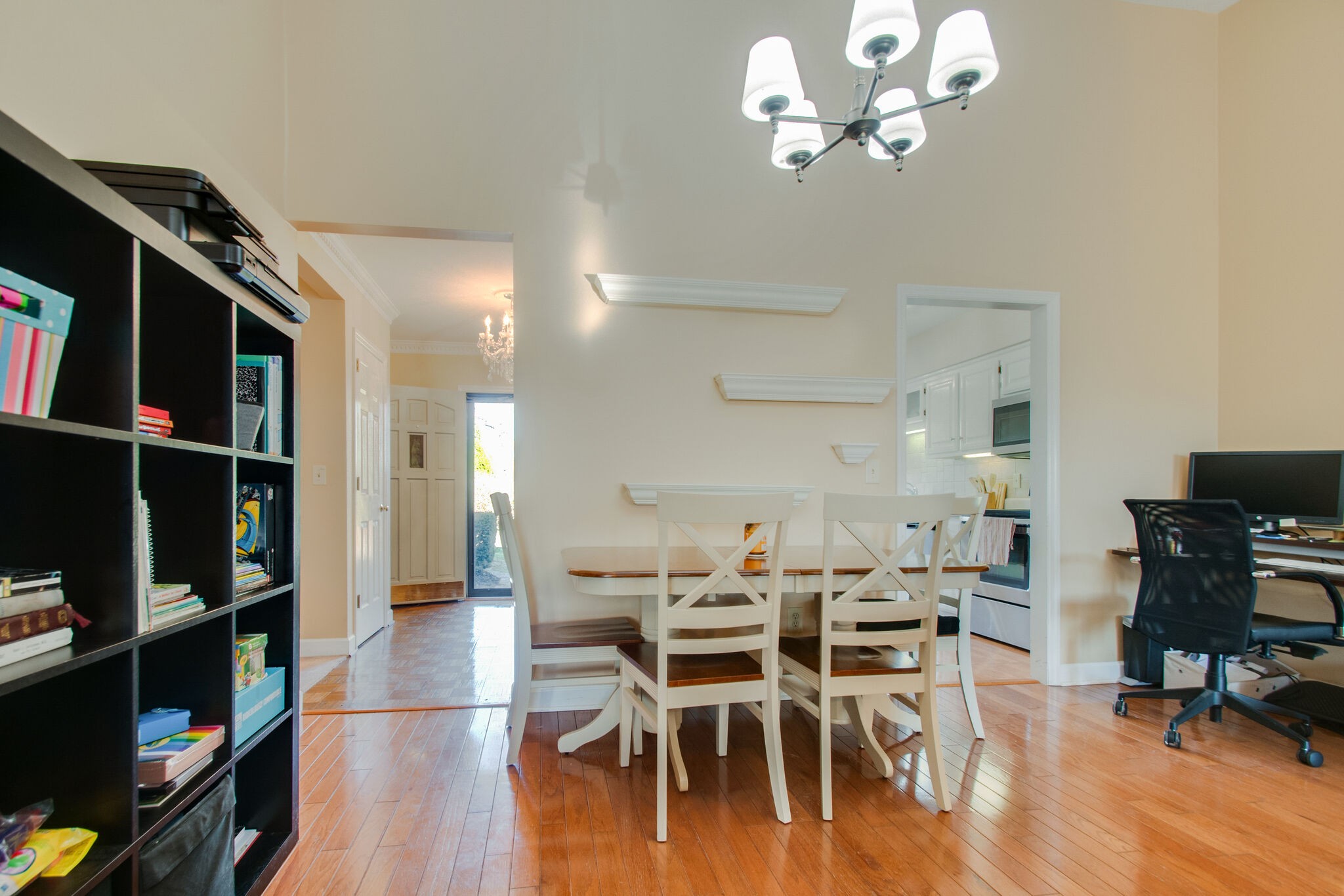 149 Morton Mill Circle Nashville, TN 37221 - Photo 12 of 27 a view of a dining room with furniture and wooden floor