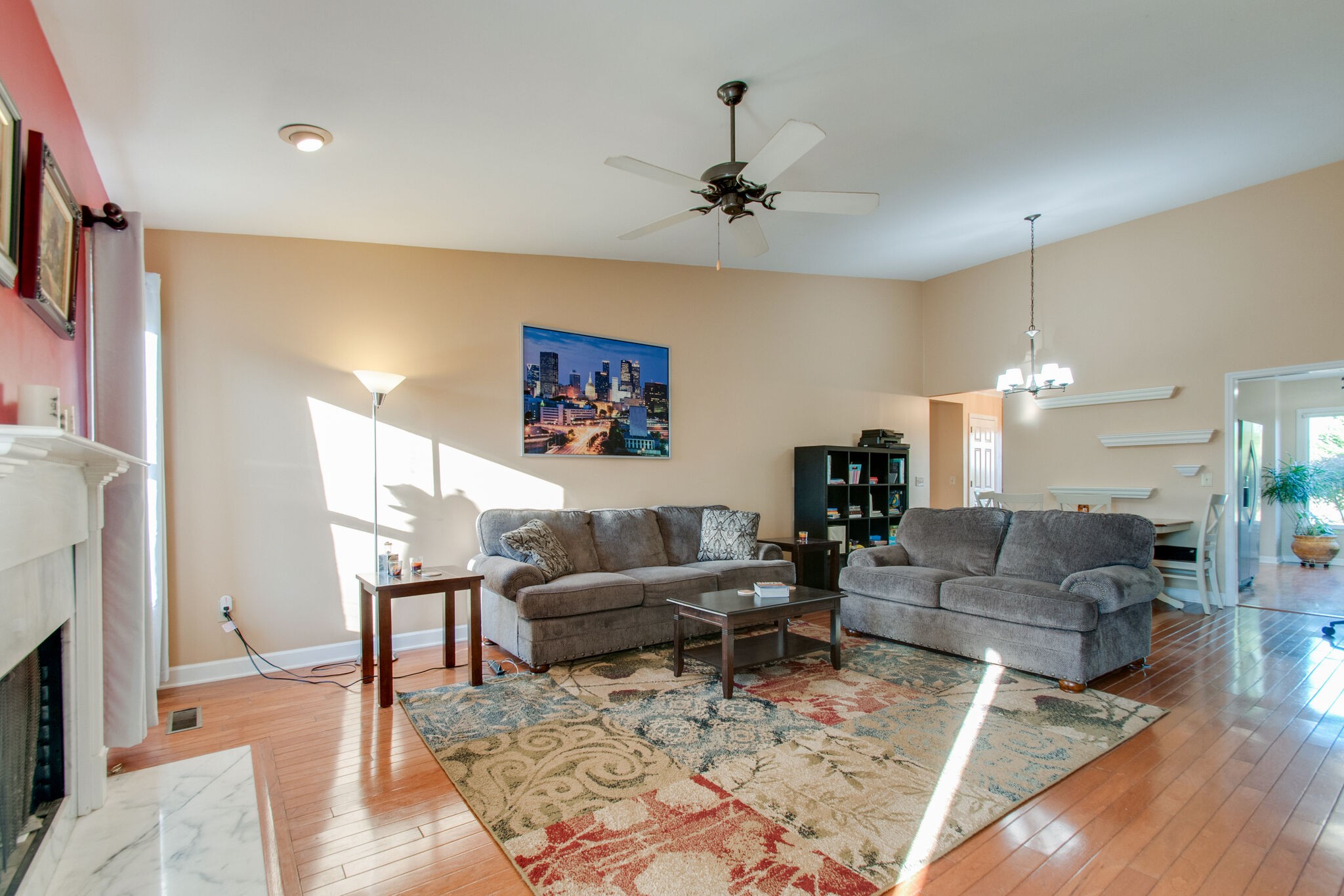 149 Morton Mill Circle Nashville, TN 37221 - Photo 10 of 27 a living room with furniture and a fireplace