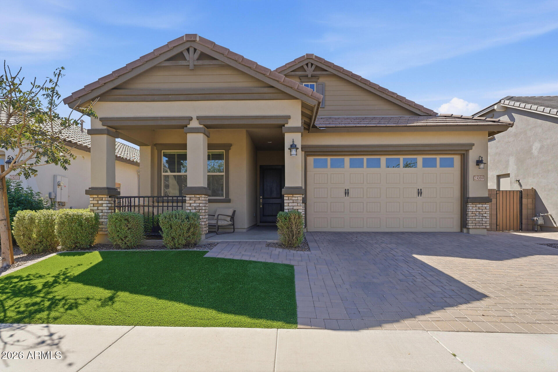 23069 East Mayberry Road Queen Creek, AZ 85142 - Photo 2 of 48 a view of a house with a yard