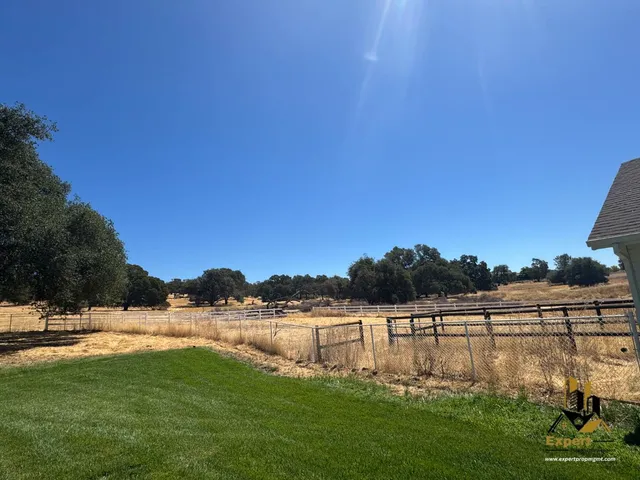 a house view with a outdoor space