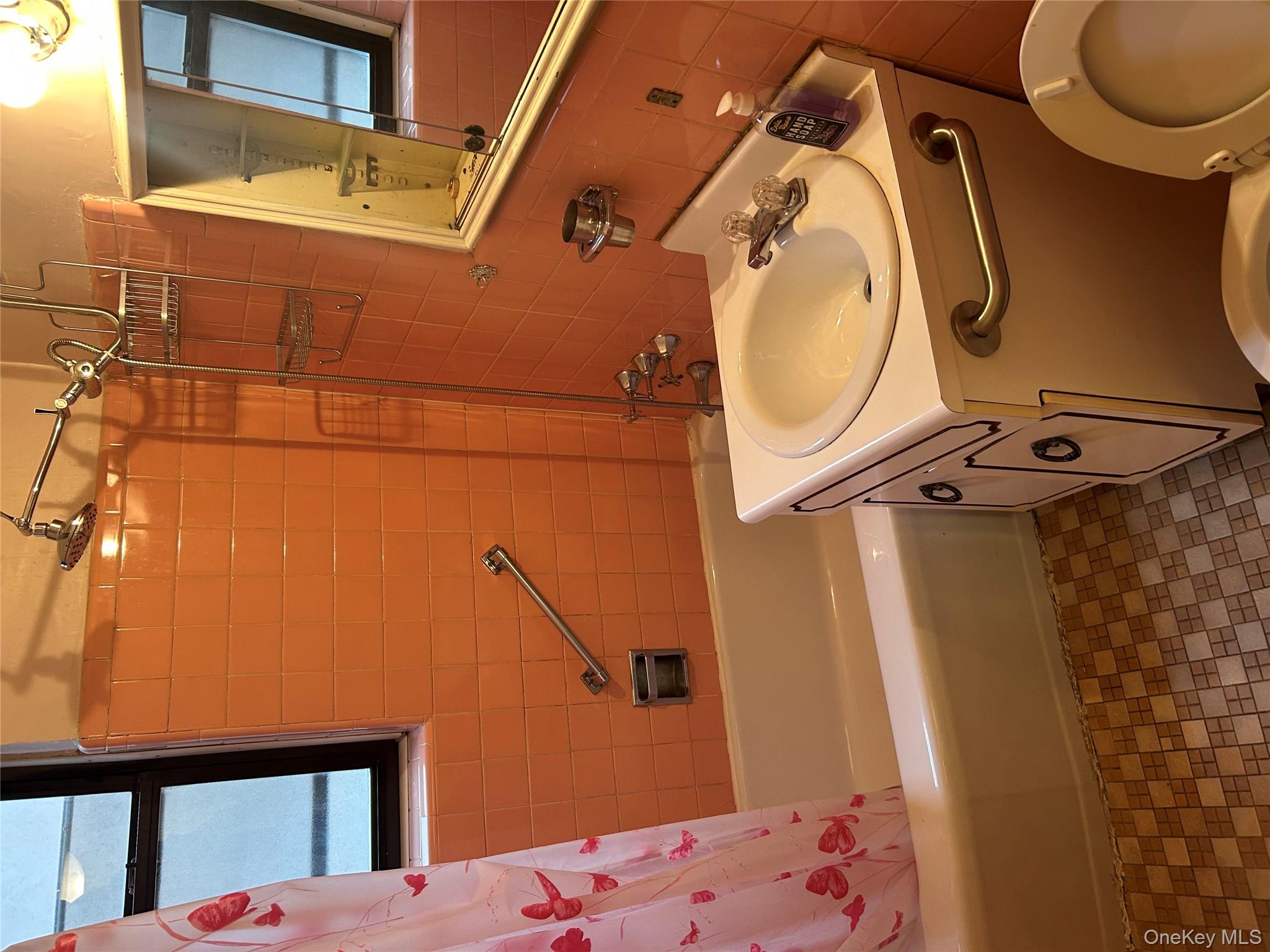 83-25 98th Street, Unit 2C Queens, NY 11421 - Photo 15 of 18 a bathroom with a sink a toilet and bathtub
