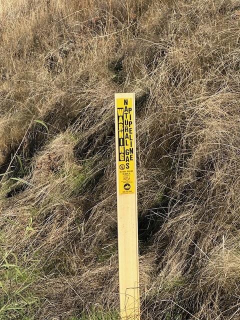 3930 Dunn Road Valley Springs, CA 95252 - Photo 4 of 5 a sign on a wall next to a road