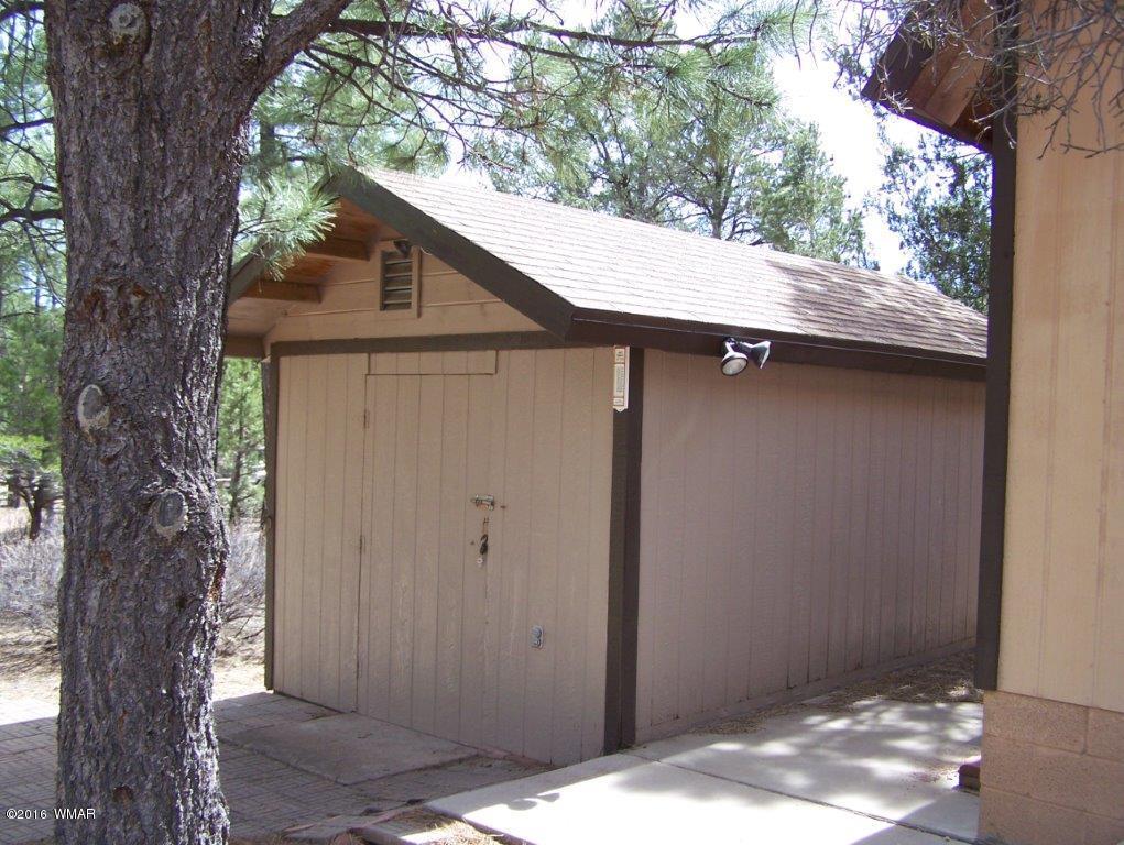 3156 Chevelon Road Overgaard, AZ 85933 - Photo 27 of 46 a backyard of a house