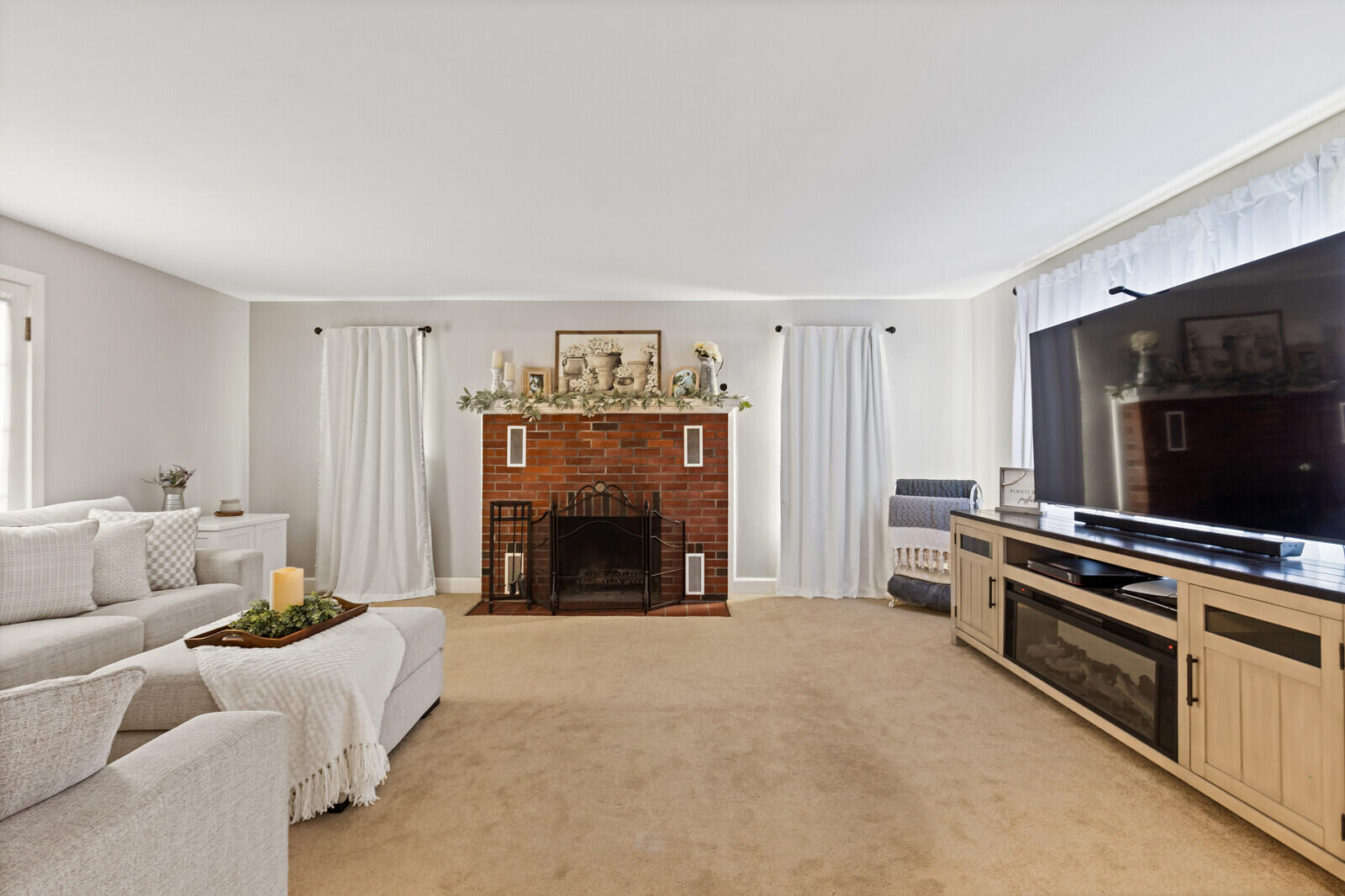 1 Williams Street Waterville, ME 04901 - Photo 25 of 60 25 living room with fireplace