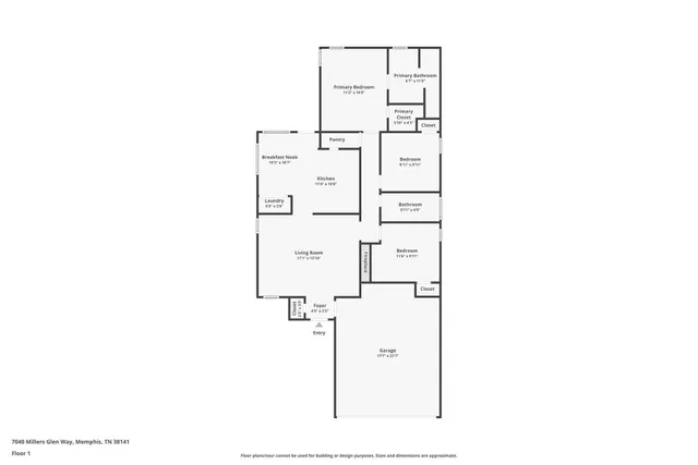 a picture of floor plan