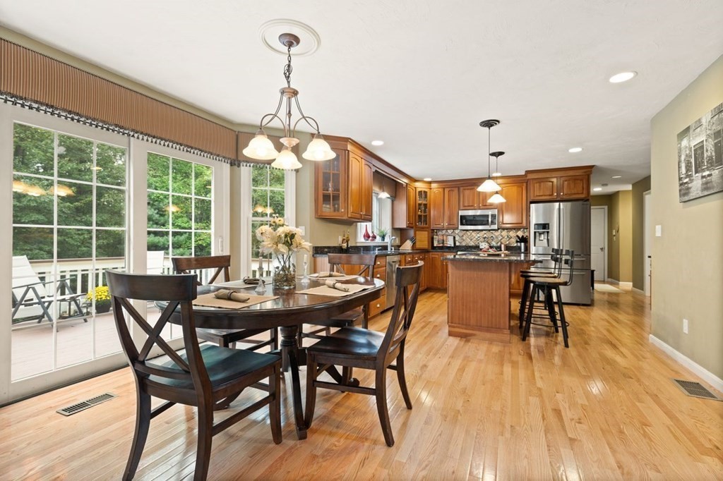 3 Symphony Drive Easton, MA 02356 - Photo 20 of 42 a view of a dining room with furniture window and wooden floor