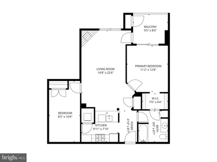 $525,000 | 901 North Monroe Street, Unit 1414, Arlington, VA 22201