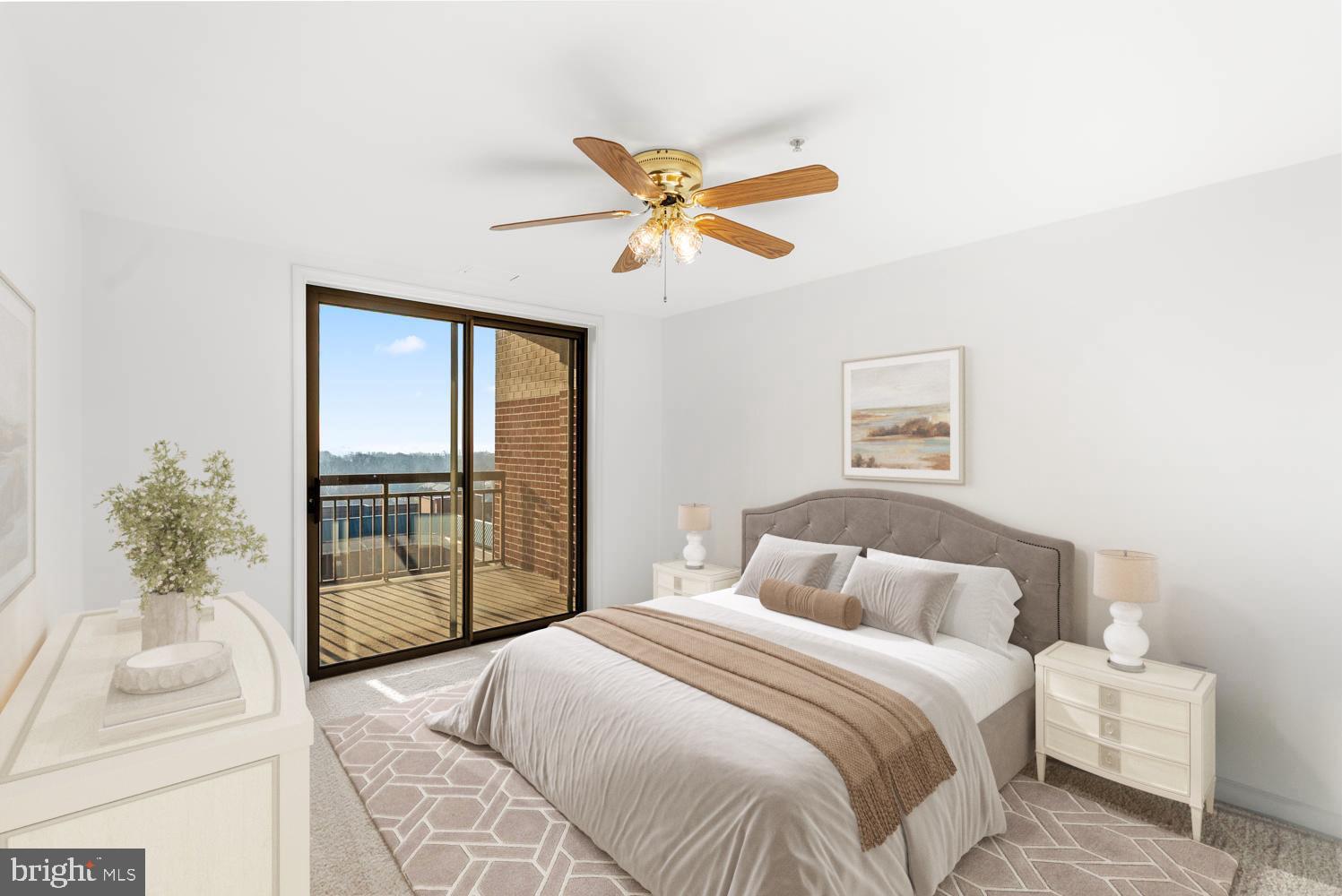 901 North Monroe Street, Unit 1414 Arlington, VA 22201 - Photo 2 of 23 Virtually Staged Primary Bedroom