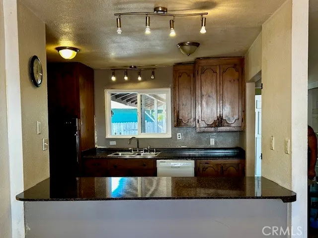 an empty room with closet