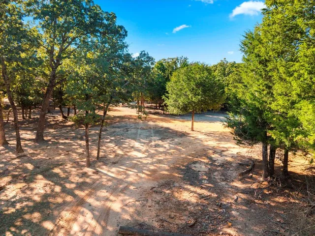 a view of a city with mountains in the background