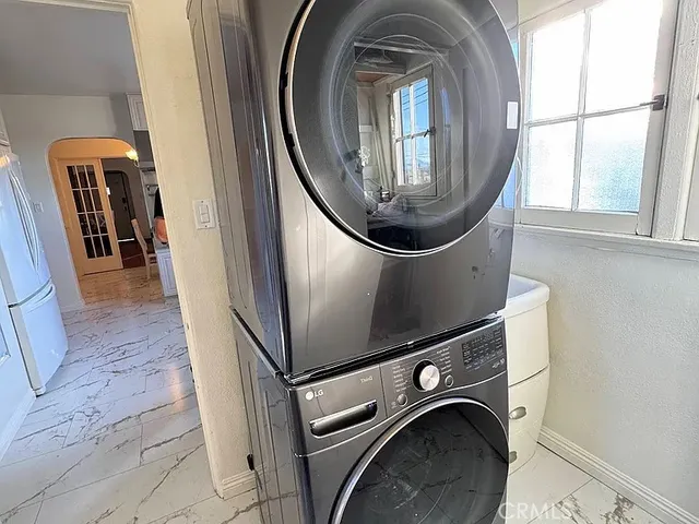 a close view of utility room