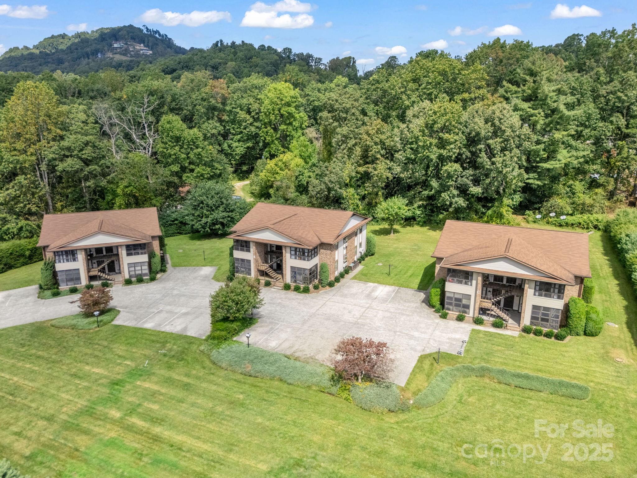 45 Indian River Road Hendersonville, NC 28791 - Photo 11 of 19 an aerial view of a house