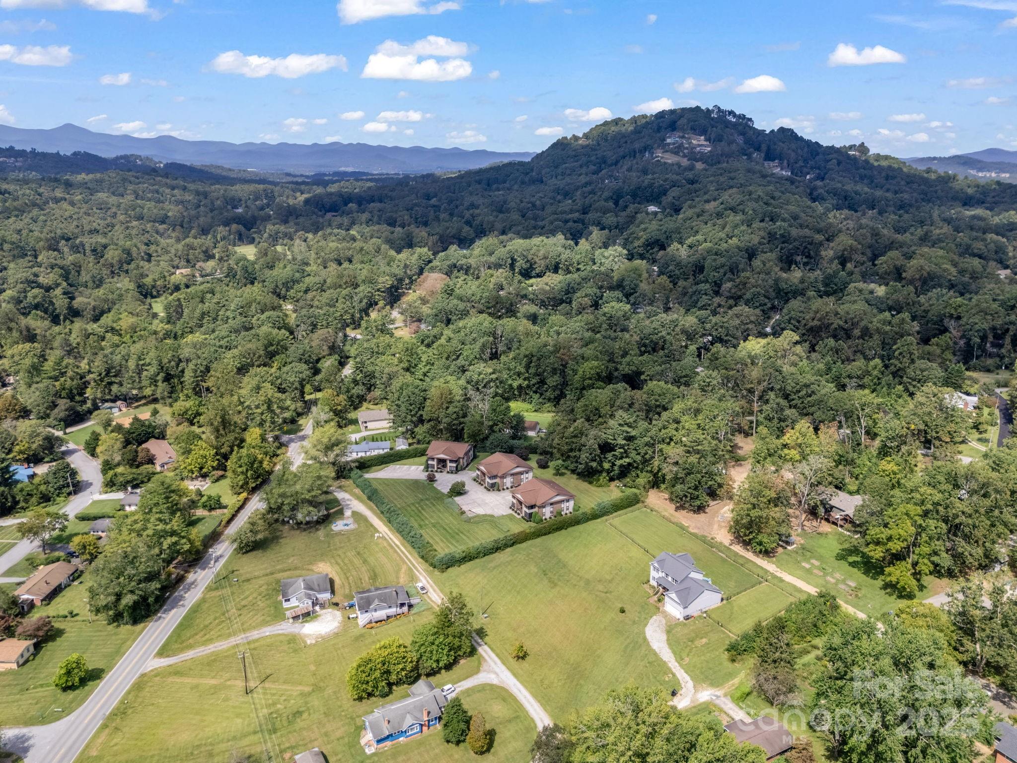 45 Indian River Road Hendersonville, NC 28791 - Photo 14 of 19 an aerial view of residential houses with outdoor space