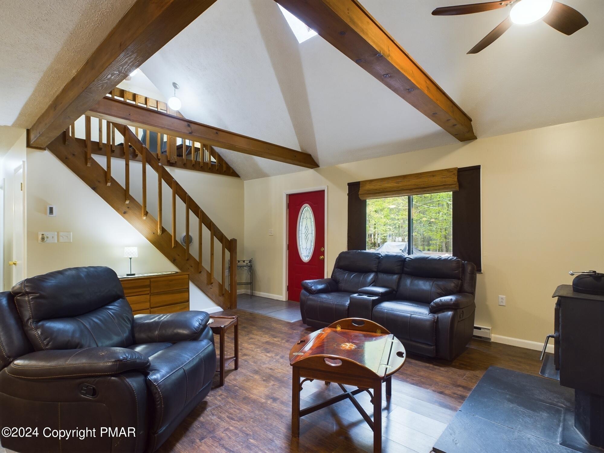 1245 Ranger Trail Pocono Lake, PA 18347 - Photo 14 of 59 a living room with furniture and a window