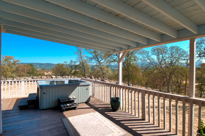 12608 Oak Run Road Oak Run, CA 96069 - Photo 32 of 53 Covered Patio with Hot Tub
