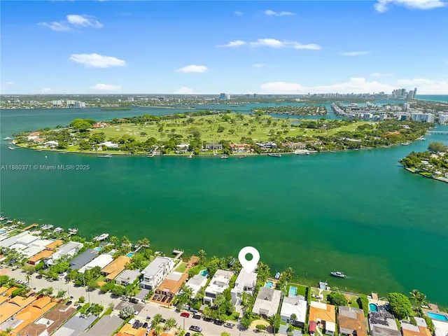 a view of a city and lake view