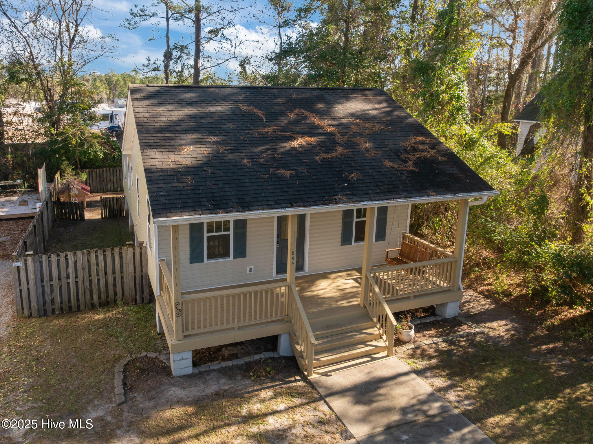 644 East Ocean Road Holly Ridge, NC 28445 - Photo 3 of 39 drone1