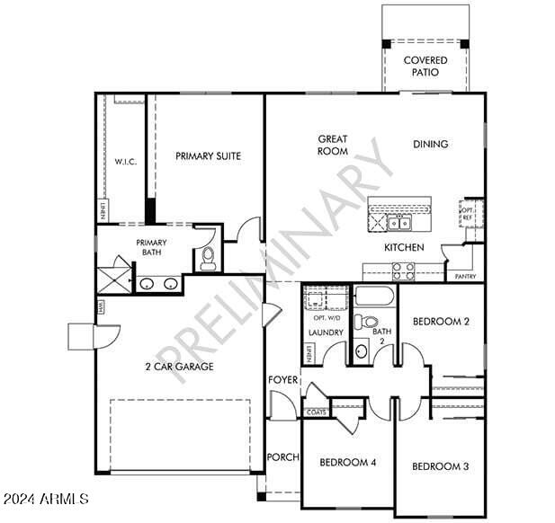 17629 West Madison Street Goodyear, AZ 85338 - Photo 46 of 46 Floor Plan (Reversed)