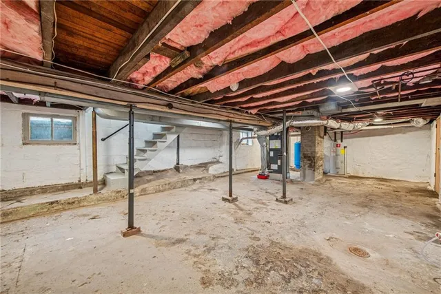 a view of under construction room and staircase