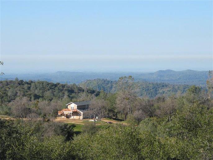 4195 Stumpfield Mountain Road Mariposa, CA 95338 - Photo 2 of 14 a view of a dry yard with large trees