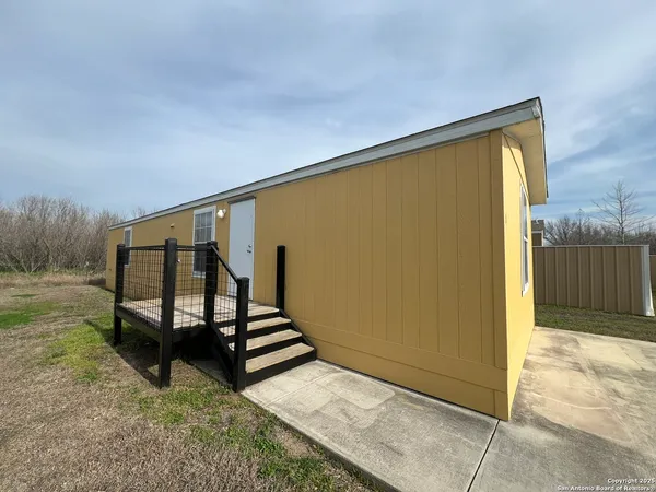 a view of outdoor space and deck