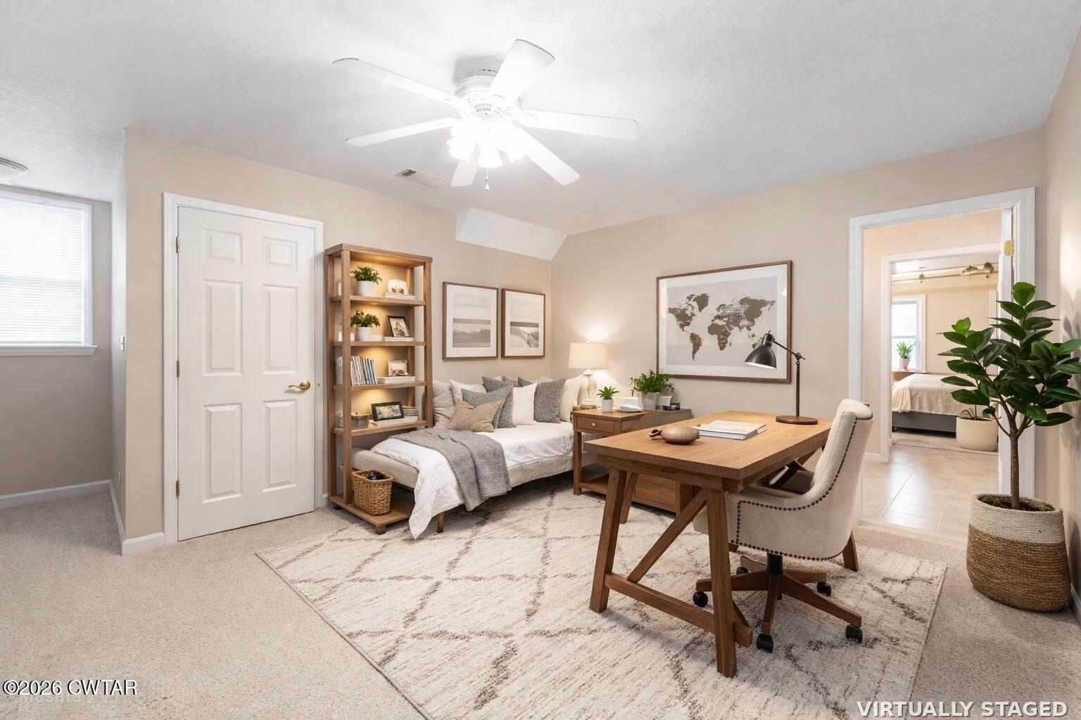 812 Pipkin Road Jackson, TN 38305 - Photo 22 of 49 Upstairs Bedroom 2 Staged