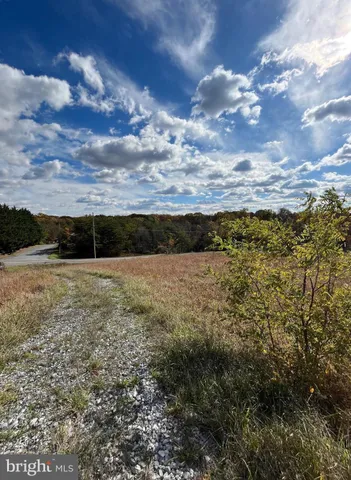a view of road with yard