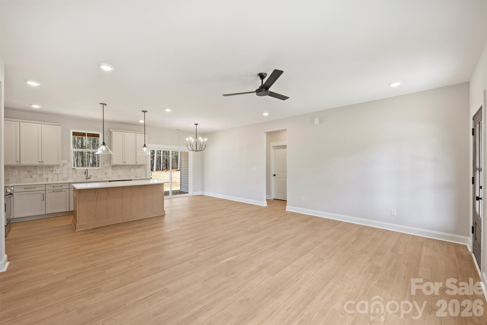 2279 Lee Lawing Road Lincolnton, NC 28092 - Photo 6 of 41 a view of kitchen with wooden floor