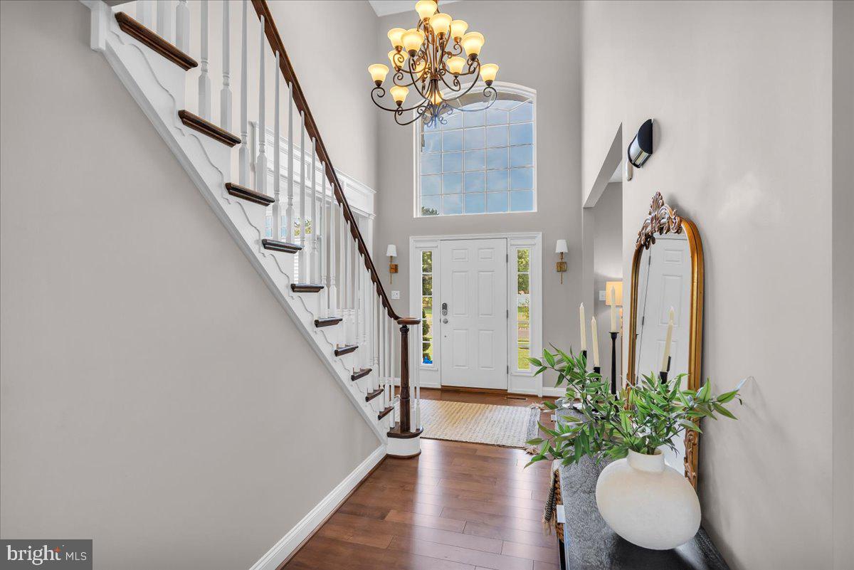8 Elk Court Sewell, NJ 08080 - Photo 3 of 38 a view of entryway with wooden floor