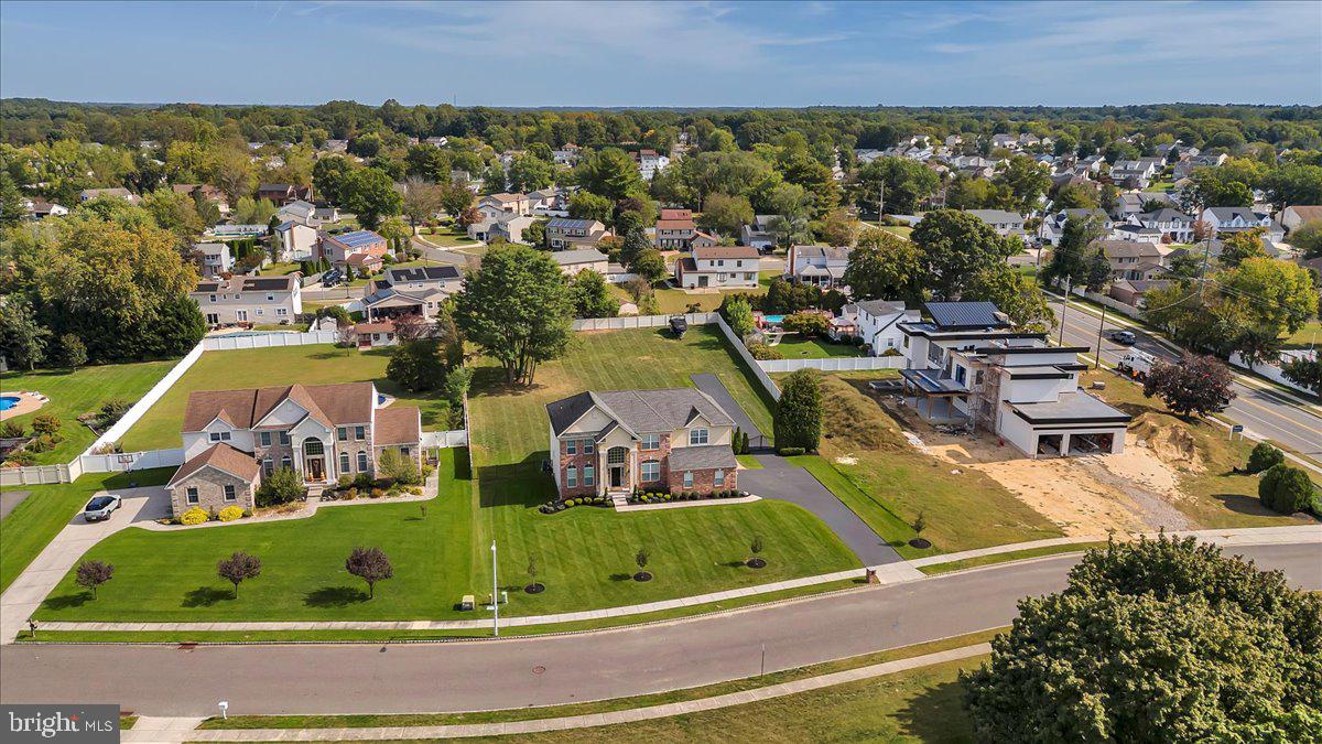 8 Elk Court Sewell, NJ 08080 - Photo 34 of 38 an aerial view of a house with a swimming pool
