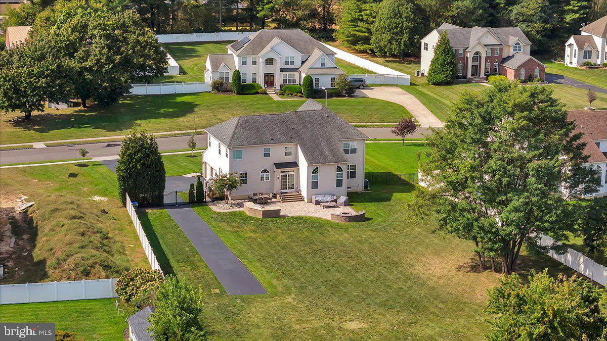 8 Elk Court Sewell, NJ 08080 - Photo 38 of 38 an aerial view of a house with swimming pool garden and patio