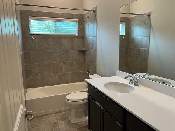 a bathroom with a toilet