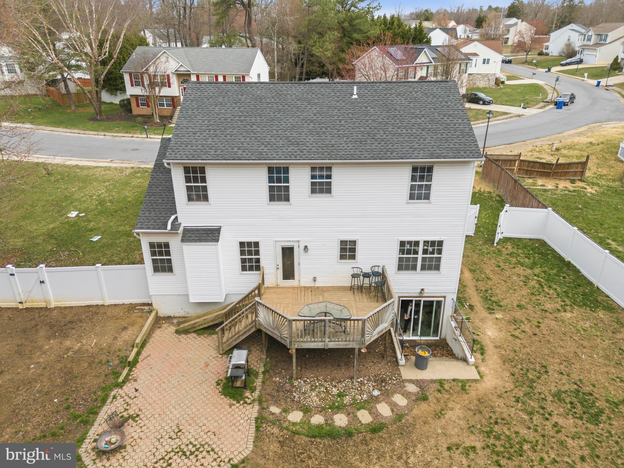 115 Myrtleleaf Circle La Plata, MD 20646 - Photo 32 of 37 a aerial view of a house with a yard patio and outdoor seating