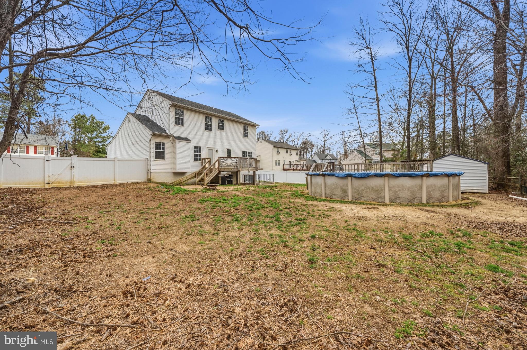 115 Myrtleleaf Circle La Plata, MD 20646 - Photo 35 of 37 a view of a house with backyard and sitting area