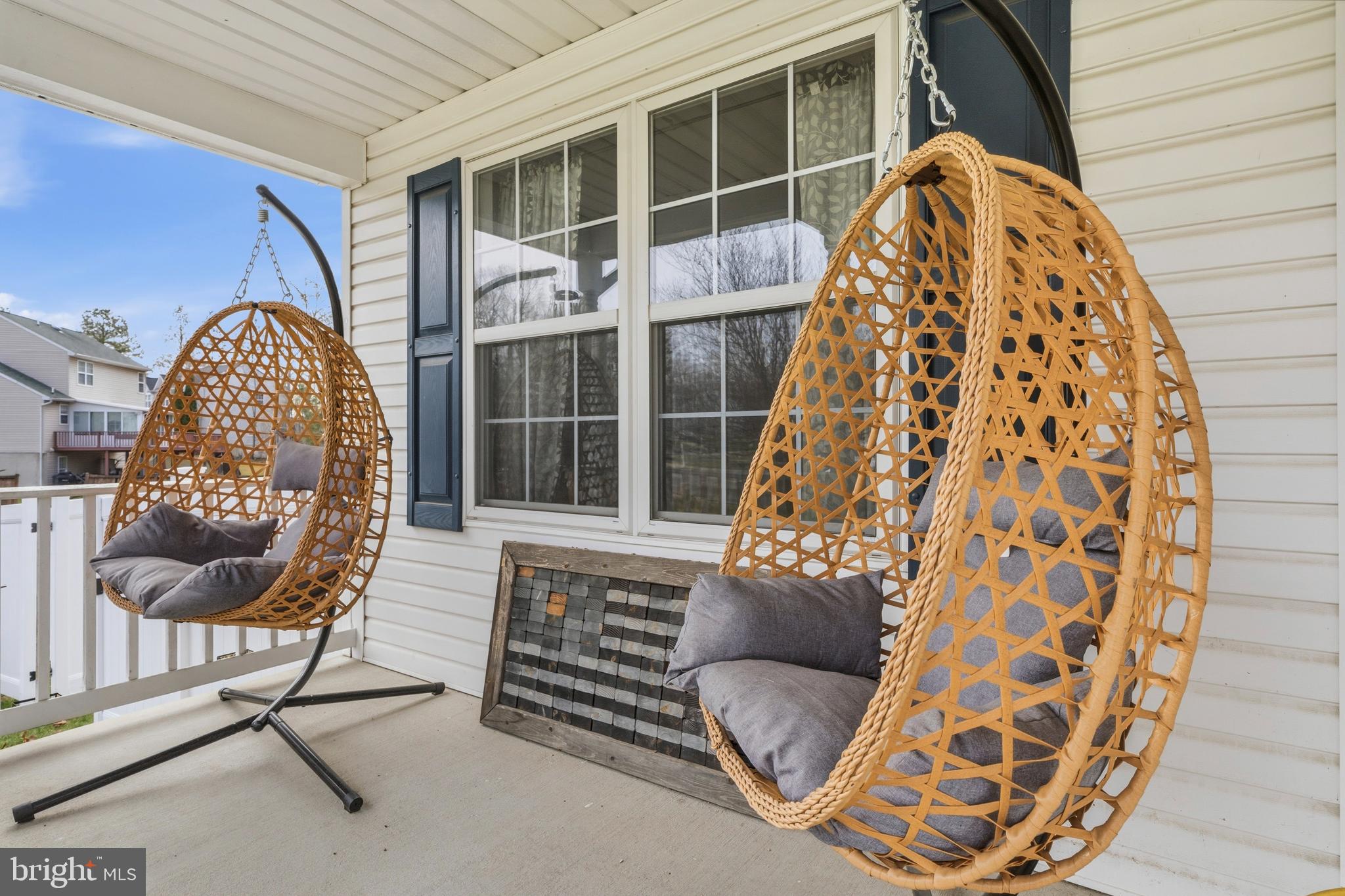 115 Myrtleleaf Circle La Plata, MD 20646 - Photo 6 of 37 a view of a two chairs and table in a patio