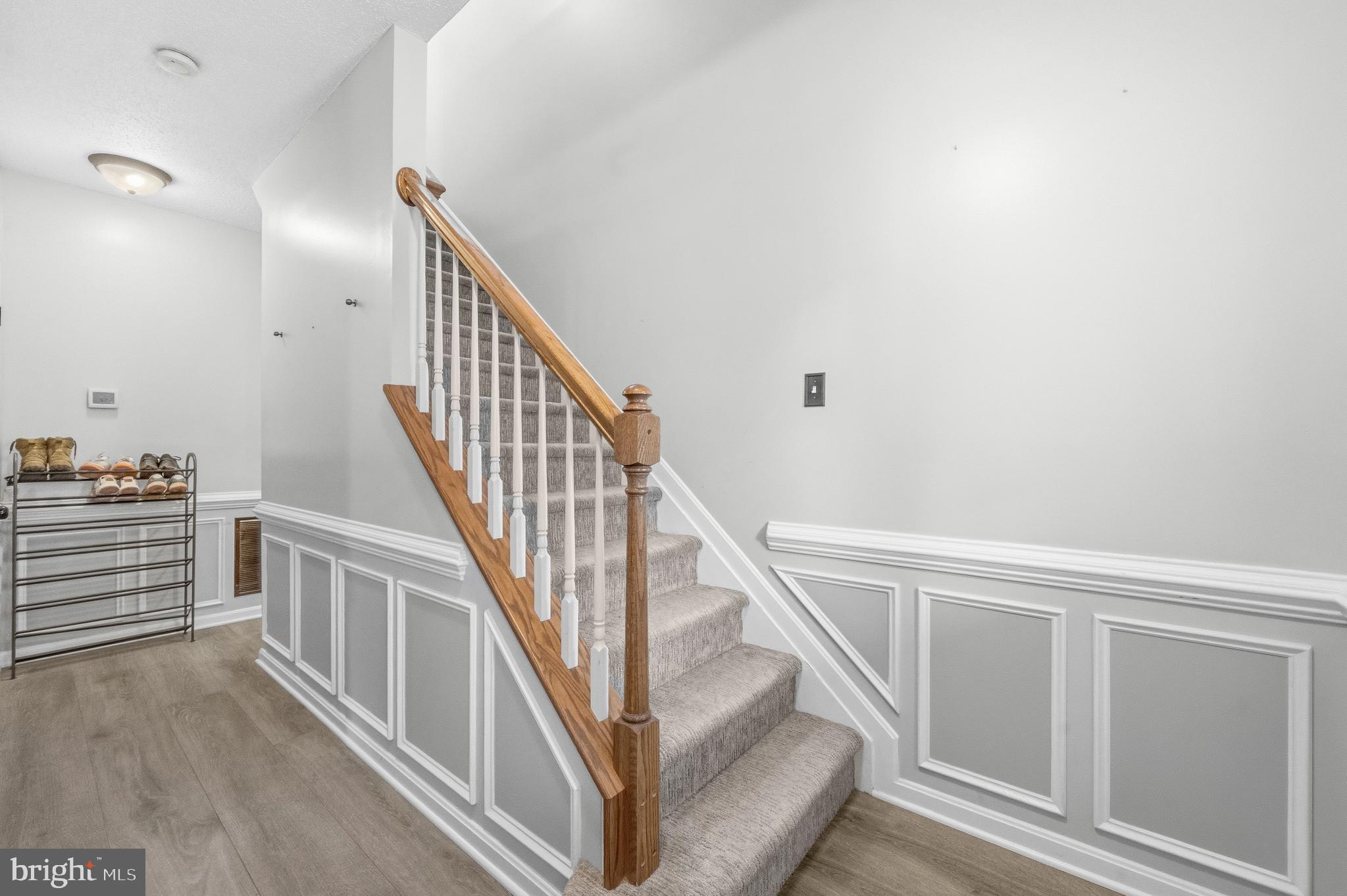 115 Myrtleleaf Circle La Plata, MD 20646 - Photo 7 of 37 a view of entryway and hall with wooden floor